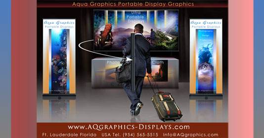 •Light Weight and Ultra Portable Trade Show Displays • Trade Show Booth Graphics. 
