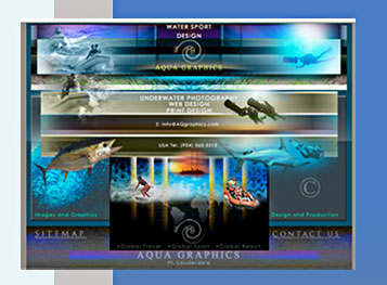 Experienced Underwater Photo Services & Graphic Design Specialists 