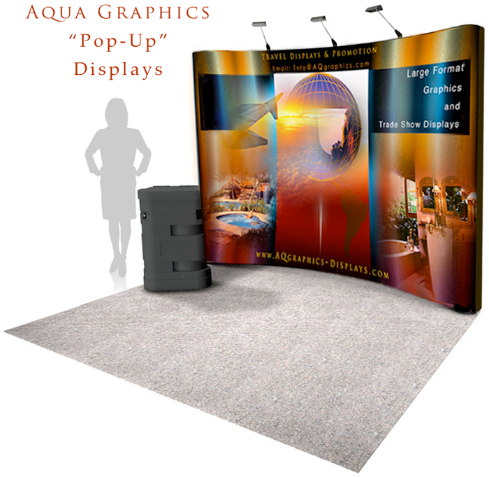 Pop Up Trade Show Displays Designed and Produced 