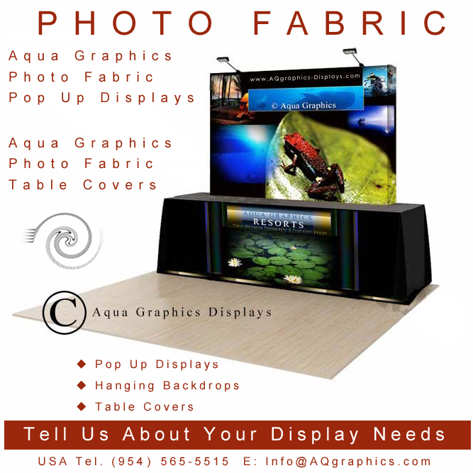 Table Top Trade Show Displays Design and Produced 