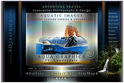 Creative Designers For Promotion of Diving Adventures..