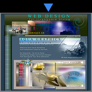 WEB Design for Dive LiveAboard Operations