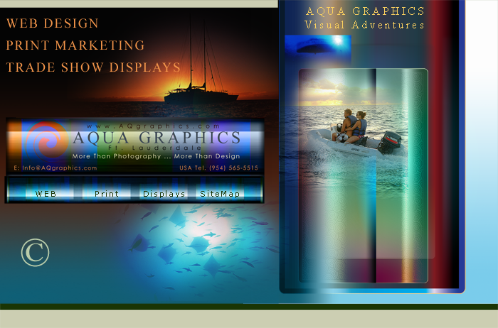 Aqua Graphics Design services 