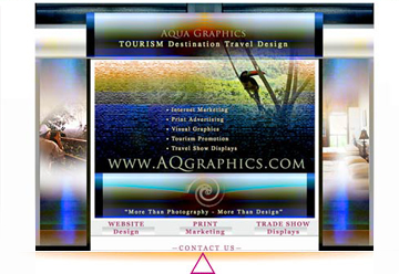 Tourism Promotion Web Marketing  & Advertising Design 