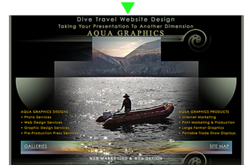 WEB Design Services for Marina Resorts and Liveaboard Cruises 