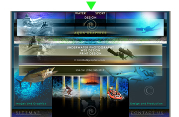 Web Design For Yachting Industry.. Water Sport Graphic Design 