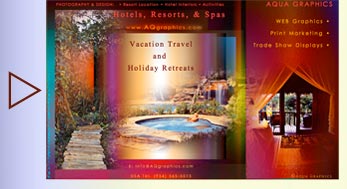 Natural Jacuzzi and Rainforest Resort Spa.. Creative Marketing Design •Tropical Real Estate Investment Marketing and Promotion.. Real Estate Property Website & Print Advertising.. 