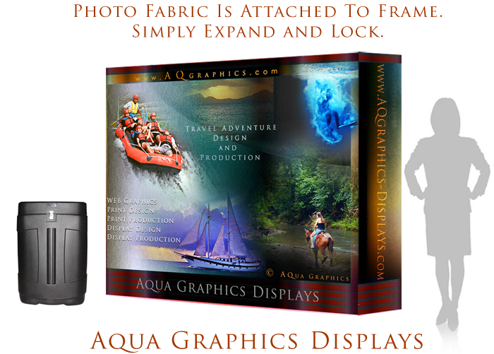 Portable Travel Show Display Graphics 