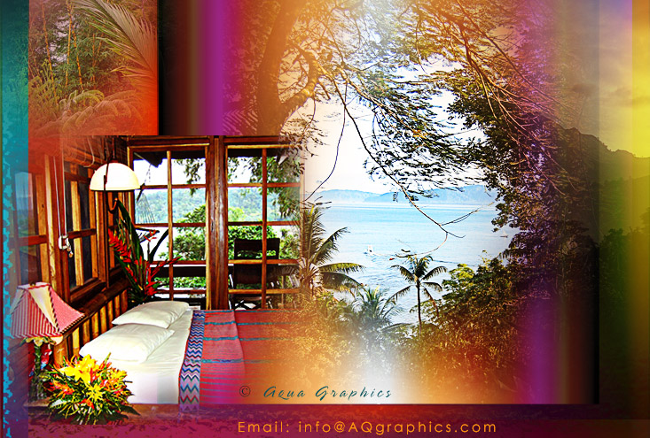 Travel Marketing Design For Rainforest Lodge 