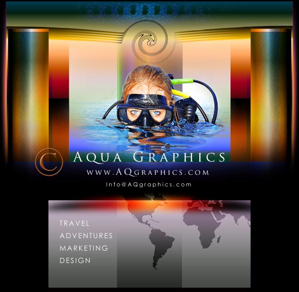 Dive Travel Designs by Aqua Graphics 